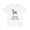 Irish Setter Latin Shirt, Vintage Dog Sketch Tee, Dog Latin Gift