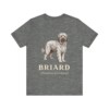 Briard Latin Shirt, Vintage Dog Sketch Tee, Dog Latin Gift