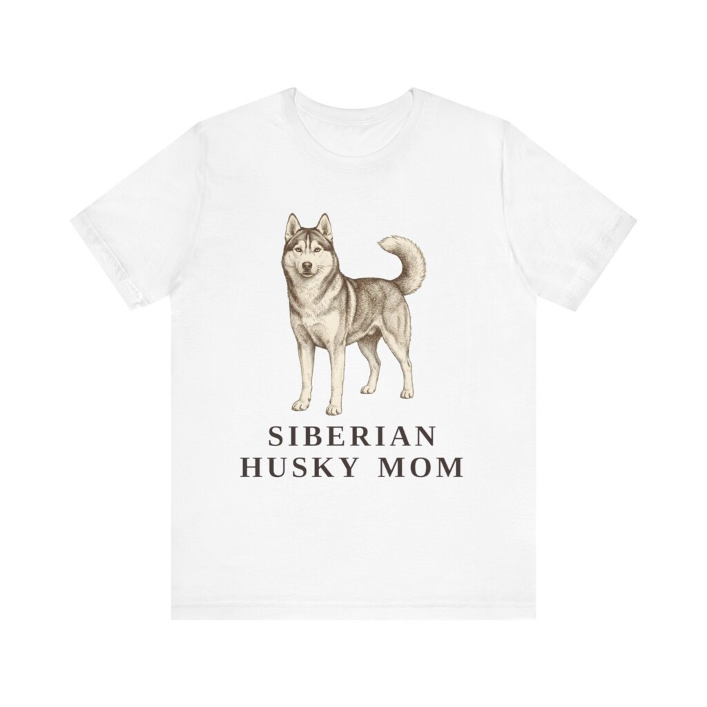 Husky Mom Shirt, Vintage Dog Sketch Tee, Dog Mom Gift Husky Mom Shirt, Vintage Dog Sketch Tee, Dog Mom Gift