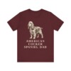 Cocker Spaniel Dad Shirt, Vintage Dog Sketch Tee, Dog Dad Gift