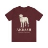 Akbash Latin Shirt, Vintage Dog Sketch Tee, Dog Latin Gift