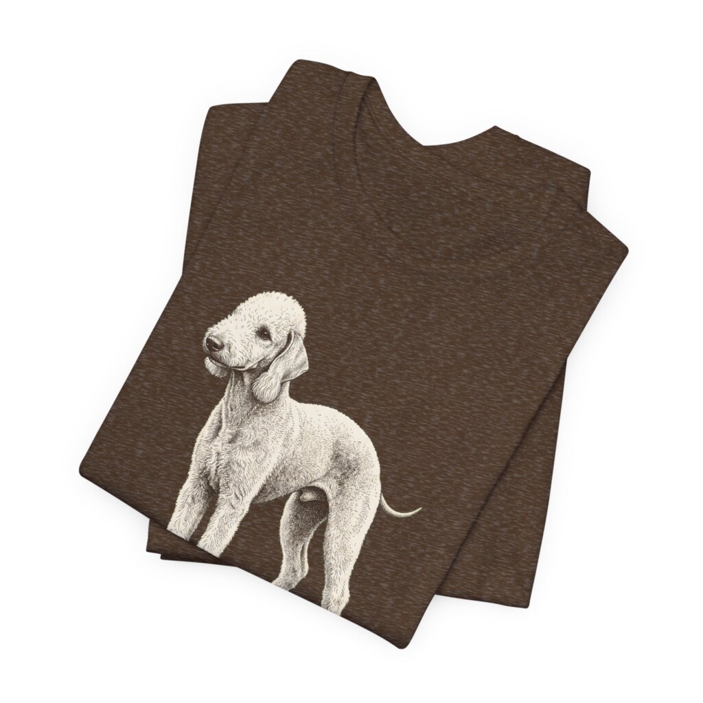 Bedlington Terrier Latin Shirt, Vintage Dog Sketch Tee, Dog Latin Gift Bedlington Terrier Latin Shirt, Vintage Dog Sketch Tee, Dog Latin Gift