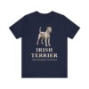 Irish Terrier Latin Shirt, Vintage Dog Sketch Tee, Dog Latin Gift