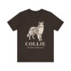 Collie Latin Shirt, Vintage Dog Sketch Tee, Dog Latin Gift