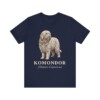 Komondor Latin Shirt, Vintage Dog Sketch Tee, Dog Latin Gift