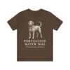 Portuguese Water Dog Latin Shirt, Vintage Dog Sketch Tee, Dog Latin Gift