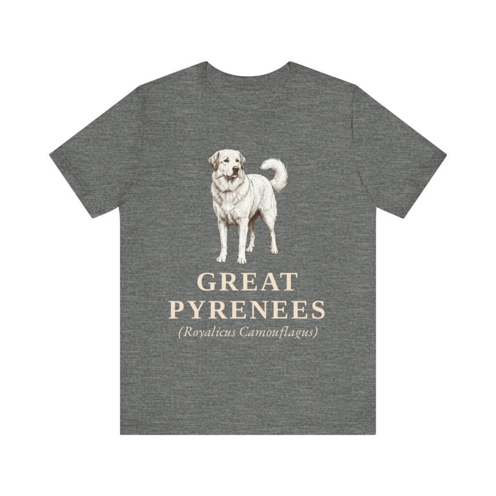 Great Pyrenees Latin Shirt, Vintage Dog Sketch Tee, Dog Latin Gift Great Pyrenees Latin Shirt, Vintage Dog Sketch Tee, Dog Latin Gift
