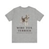 Fox Terrier (Wire) Latin Shirt, Vintage Dog Sketch Tee, Dog Latin Gift Fox Terrier (Wire) Latin Shirt, Vintage Dog Sketch Tee, Dog Latin Gift