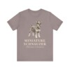 Miniature Schnauzer Latin Shirt, Vintage Dog Sketch Tee, Dog Latin Gift