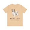 Papillon Latin Shirt, Vintage Dog Sketch Tee, Dog Latin Gift