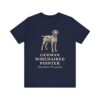 German Wirehaired Pointer Latin Shirt, Vintage Dog Sketch Tee, Dog Latin Gift