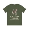 Fox Terrier (Wire) Latin Shirt, Vintage Dog Sketch Tee, Dog Latin Gift Fox Terrier (Wire) Latin Shirt, Vintage Dog Sketch Tee, Dog Latin Gift