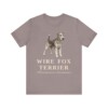 Fox Terrier (Wire) Latin Shirt, Vintage Dog Sketch Tee, Dog Latin Gift Fox Terrier (Wire) Latin Shirt, Vintage Dog Sketch Tee, Dog Latin Gift