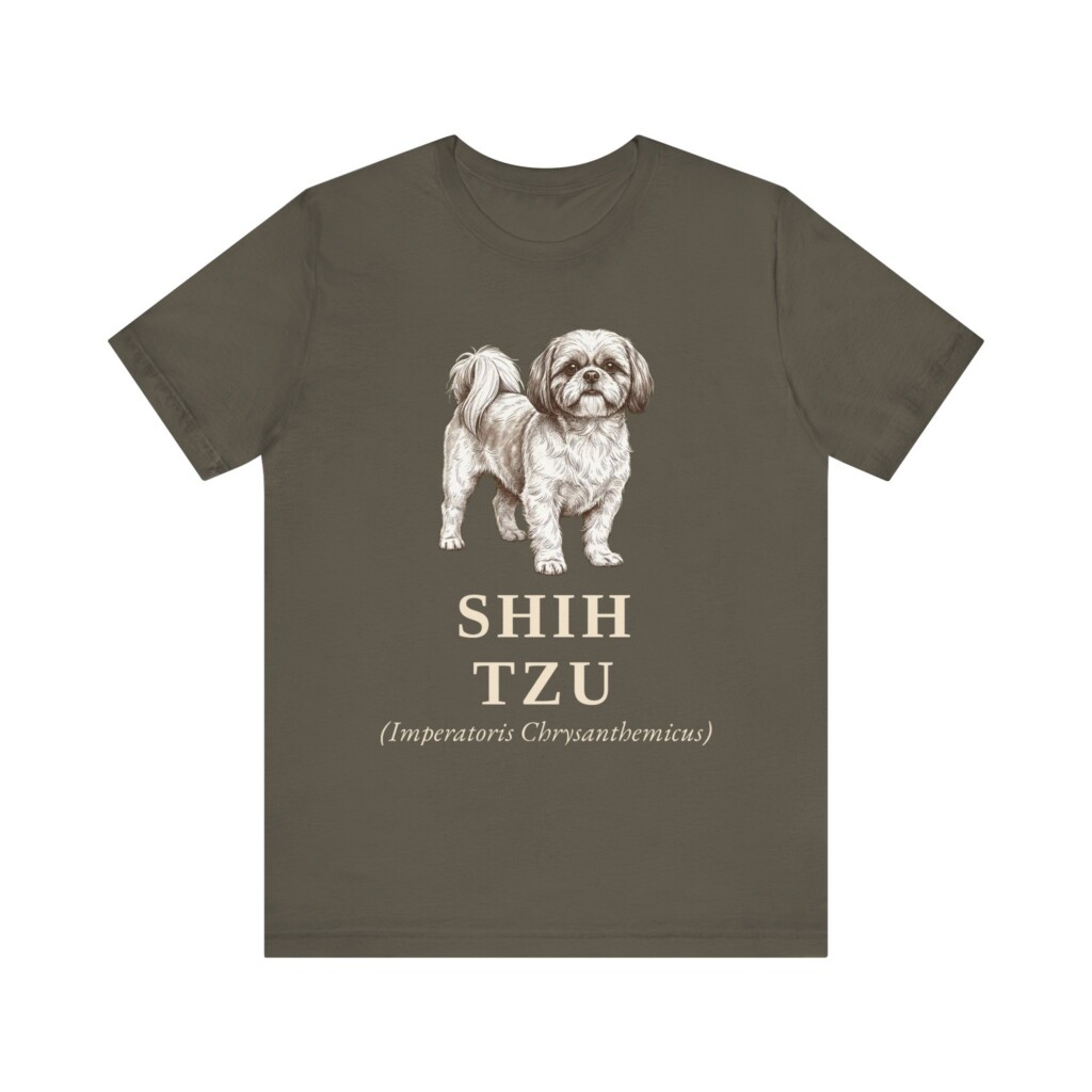 Shih Tzu Latin Shirt, Vintage Dog Sketch Tee, Dog Latin Gift Shih Tzu Latin Shirt, Vintage Dog Sketch Tee, Dog Latin Gift