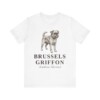 Brussels Griffon Latin Shirt, Vintage Dog Sketch Tee, Dog Latin Gift