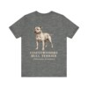Staffordshire Bull Terrier Latin Shirt, Vintage Dog Sketch Tee, Dog Latin Gift