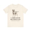 Labrador Retriever Latin Shirt, Vintage Dog Sketch Tee, Dog Latin Gift