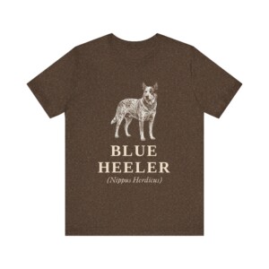 Blue Heeler Latin Shirt, Vintage Dog Sketch Tee, Dog Latin Gift