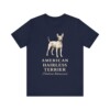 American Hairless Terrier Latin Shirt, Vintage Dog Sketch Tee, Dog Latin Gift