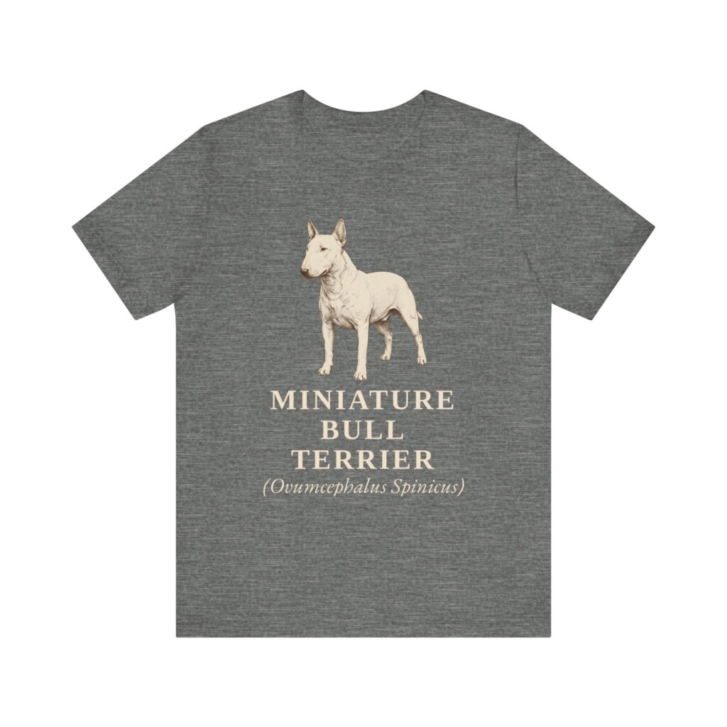 Miniature Bull Terrier Latin Shirt, Vintage Dog Sketch Tee, Dog Latin Gift Miniature Bull Terrier Latin Shirt, Vintage Dog Sketch Tee, Dog Latin Gift