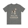 Welsh Terrier Latin Shirt, Vintage Dog Sketch Tee, Dog Latin Gift Welsh Terrier Latin Shirt, Vintage Dog Sketch Tee, Dog Latin Gift