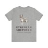 Pyrenean Shepherd Latin Shirt, Vintage Dog Sketch Tee, Dog Latin Gift Pyrenean Shepherd Latin Shirt, Vintage Dog Sketch Tee, Dog Latin Gift