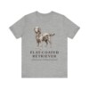 Flat-Coated Retriever Latin Shirt, Vintage Dog Sketch Tee, Dog Latin Gift