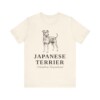 Japanese Terrier Latin Shirt, Vintage Dog Sketch Tee, Dog Latin Gift