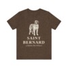 Saint Bernard Latin Shirt, Vintage Dog Sketch Tee, Dog Latin Gift