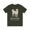 Kuvasz Latin Shirt, Vintage Dog Sketch Tee, Dog Latin Gift