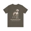 Weimaraner Latin Shirt, Vintage Dog Sketch Tee, Dog Latin Gift