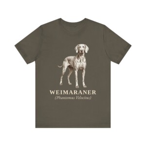 Weimaraner Latin Shirt, Vintage Dog Sketch Tee, Dog Latin Gift