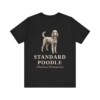 Standard Poodle Latin Shirt, Vintage Dog Sketch Tee, Dog Latin Gift