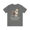 Old English Sheepdog Latin Shirt, Vintage Dog Sketch Tee, Dog Latin Gift