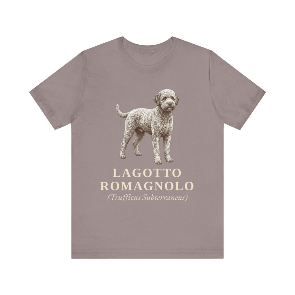 Lagotto Romagnolo Latin Shirt, Vintage Dog Sketch Tee, Dog Latin Gift