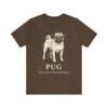Pug Latin Shirt, Vintage Dog Sketch Tee, Dog Latin Gift
