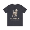 Poodle Latin Shirt, Vintage Dog Sketch Tee, Dog Latin Gift