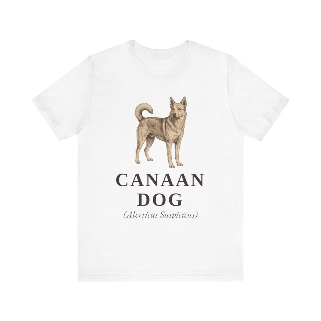 Canaan Dog Latin Shirt, Vintage Dog Sketch Tee, Dog Latin Gift Canaan Dog Latin Shirt, Vintage Dog Sketch Tee, Dog Latin Gift