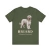 Briard Latin Shirt, Vintage Dog Sketch Tee, Dog Latin Gift