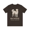 Kuvasz Latin Shirt, Vintage Dog Sketch Tee, Dog Latin Gift