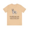 Pyrenean Shepherd Latin Shirt, Vintage Dog Sketch Tee, Dog Latin Gift Pyrenean Shepherd Latin Shirt, Vintage Dog Sketch Tee, Dog Latin Gift