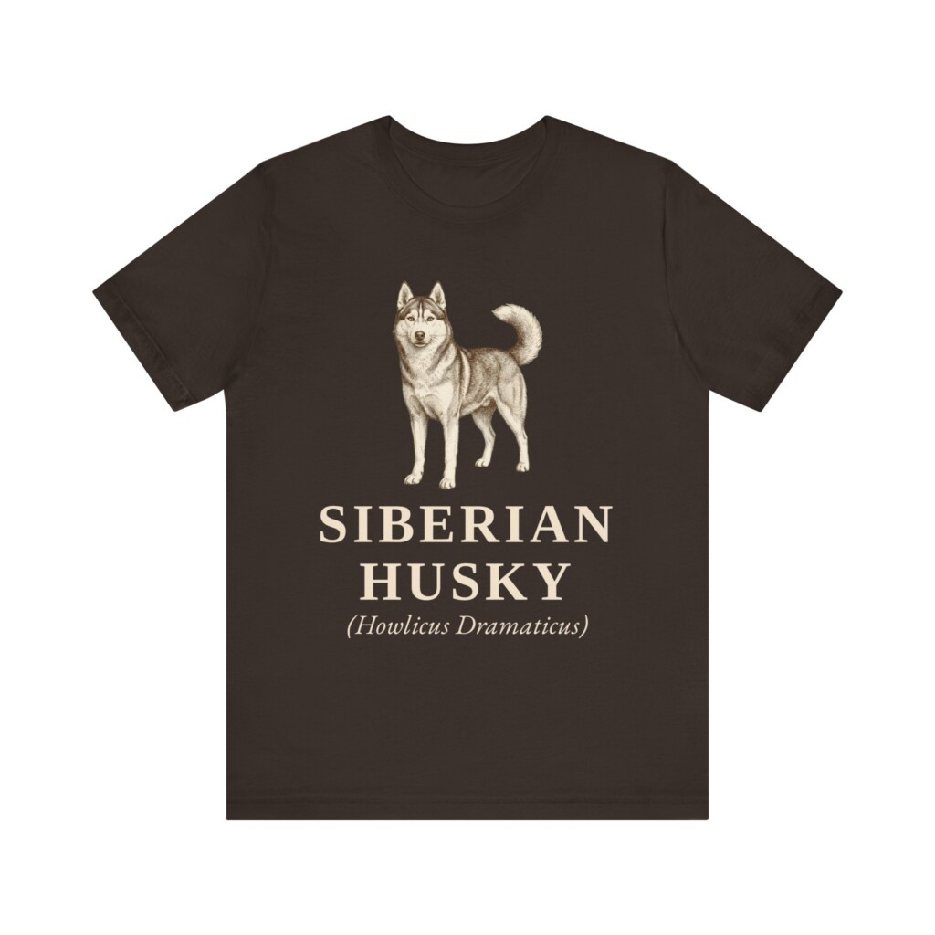 Siberian Husky Latin Shirt, Vintage Dog Sketch Tee, Dog Latin Gift Siberian Husky Latin Shirt, Vintage Dog Sketch Tee, Dog Latin Gift