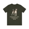 Fox Terrier (Smooth) Dad Shirt, Vintage Dog Sketch Tee, Dog Dad Gift