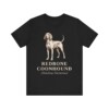 Redbone Coonhound Latin Shirt, Vintage Dog Sketch Tee, Dog Latin Gift
