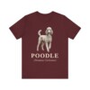 Poodle Latin Shirt, Vintage Dog Sketch Tee, Dog Latin Gift