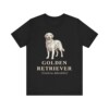 Golden Retriever Latin Shirt, Vintage Dog Sketch Tee, Dog Latin Gift