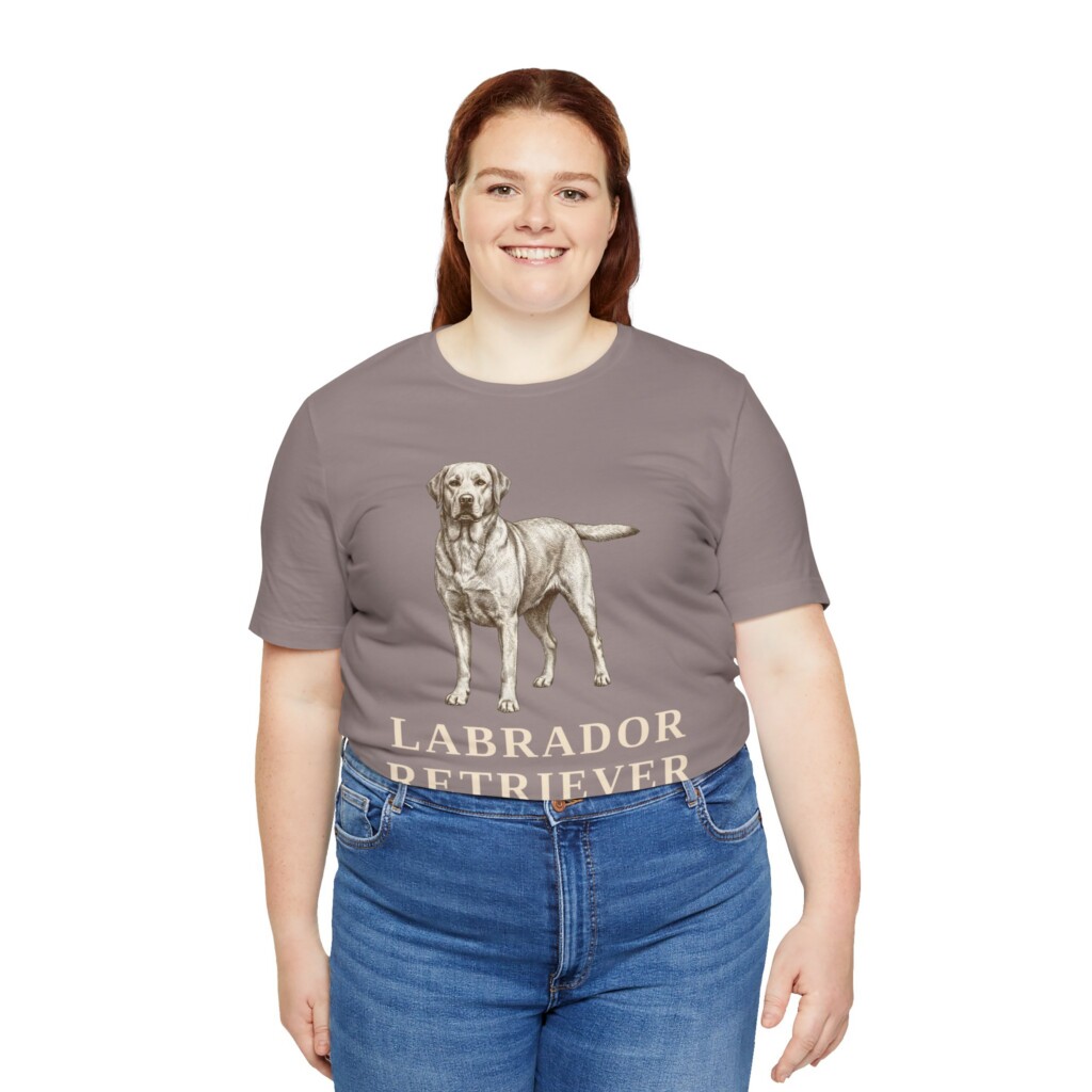 Labrador Retriever Latin Shirt, Vintage Dog Sketch Tee, Dog Latin Gift