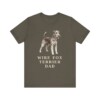 Fox Terrier (Wire) Dad Shirt, Vintage Dog Sketch Tee, Dog Dad Gift
