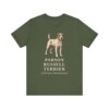 Parson Russell Terrier Latin Shirt, Vintage Dog Sketch Tee, Dog Latin Gift
