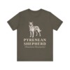 Pyrenean Shepherd Latin Shirt, Vintage Dog Sketch Tee, Dog Latin Gift Pyrenean Shepherd Latin Shirt, Vintage Dog Sketch Tee, Dog Latin Gift